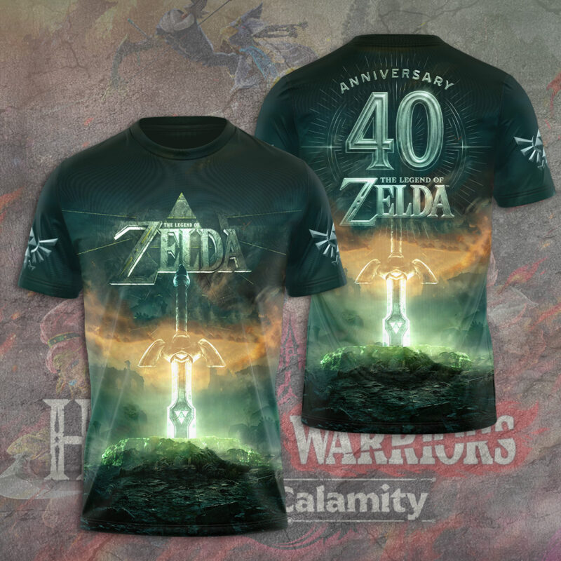 The Legend of Zelda 40th Anniversary 3D Apparel - GNE4874