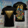 The Legend of Zelda 40th Anniversary 3D Apparel - GNE4878
