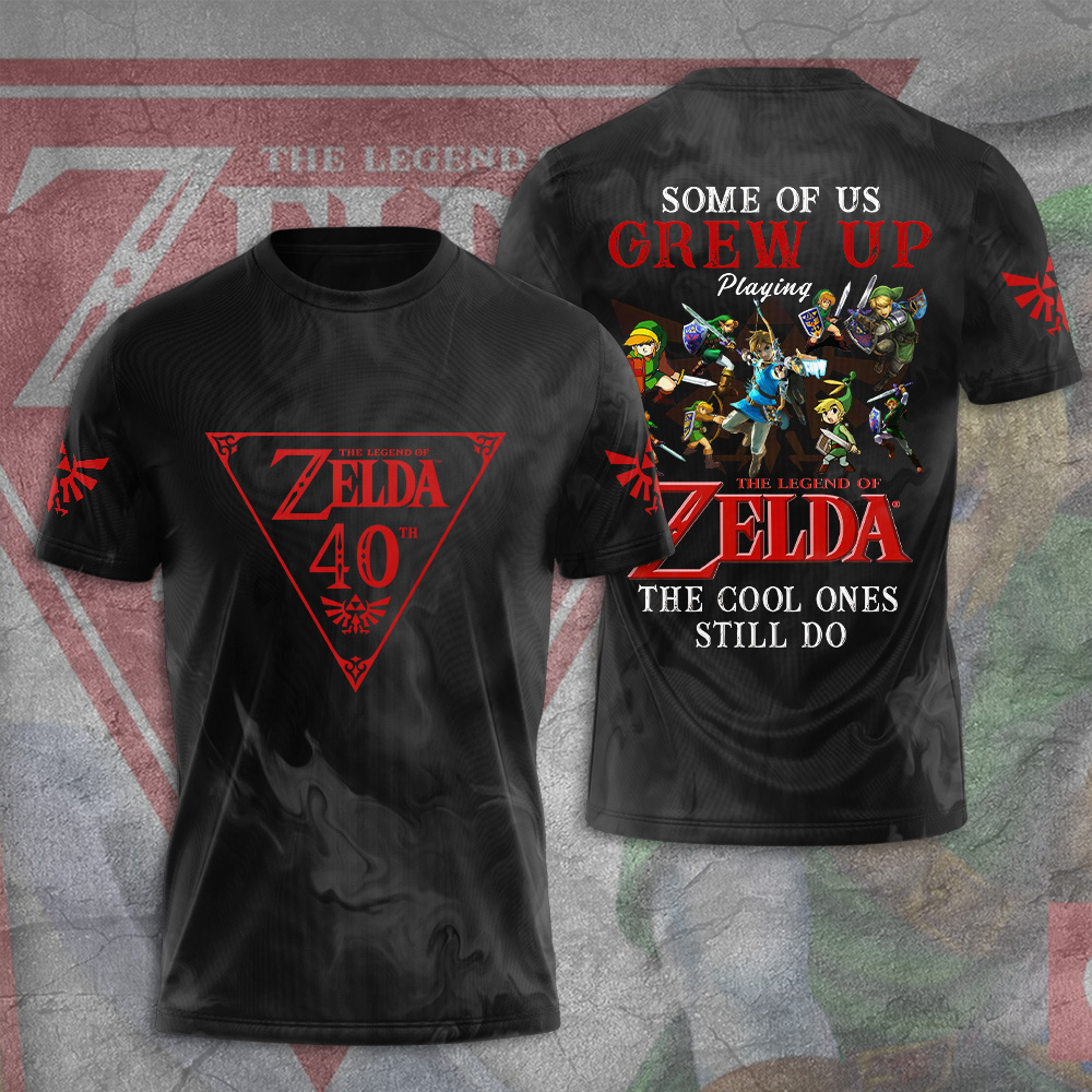 The Legend of Zelda 40th Anniversary 3D Apparel - TANTN20318