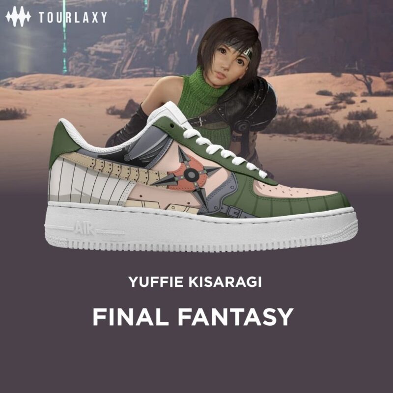 Yuffie Kisaragi - Final Fantasy AF1 Shoes