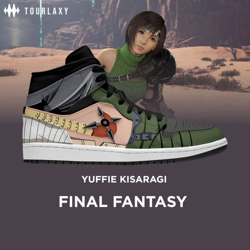 Yuffie Kisaragi - Final Fantasy J1 Shoes