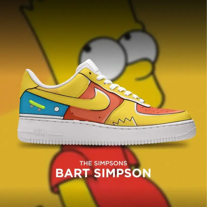 Bart Simpson The Simpsons Low Top Shoes