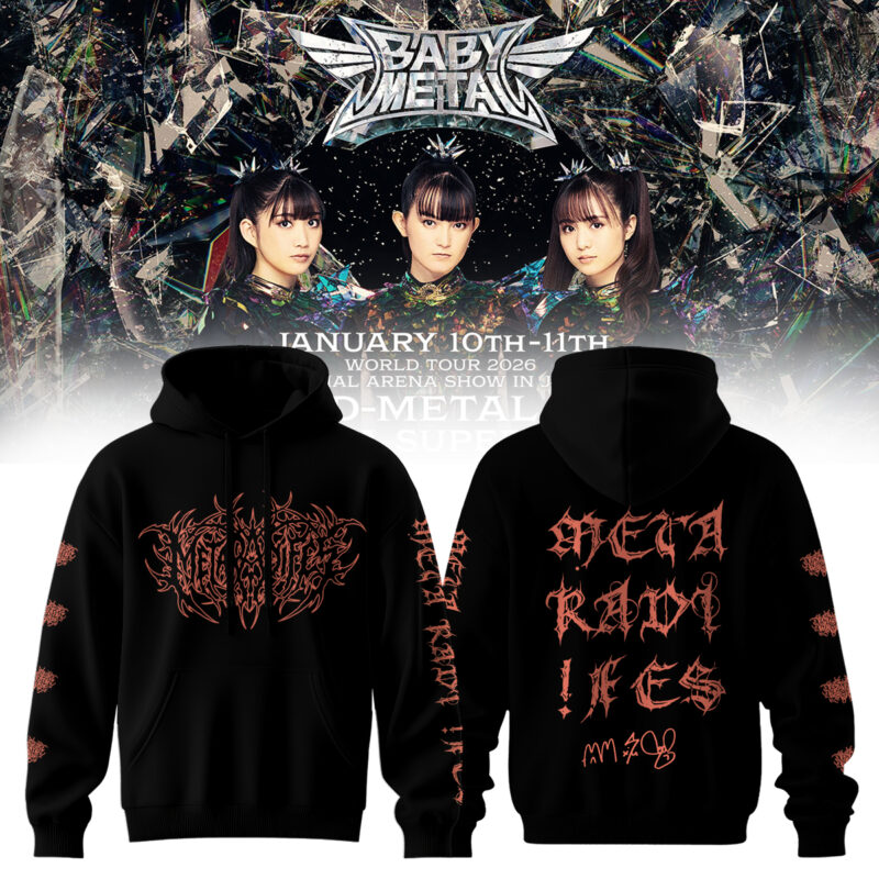 BABYMETAL WORLD TOUR signed Hoodie