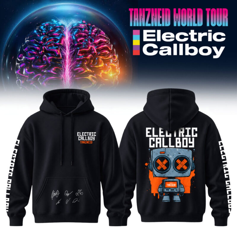 ,,,Electric Callboy “Tanzneid World Tour” 2026 Signed – Hoodie