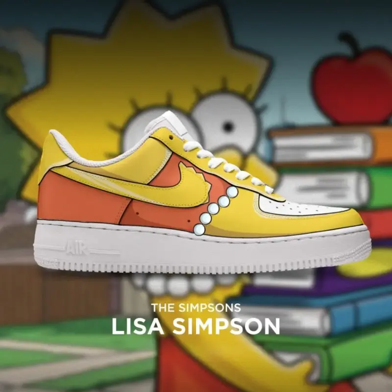 Lisa Simpson The Simpsons Low Top Shoes