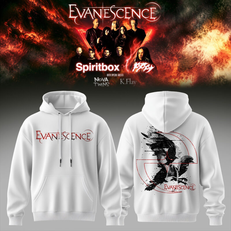 EVNSCNS Spiritbox Tour 2026 Premium Graphic Hoodie 3D AOP V2