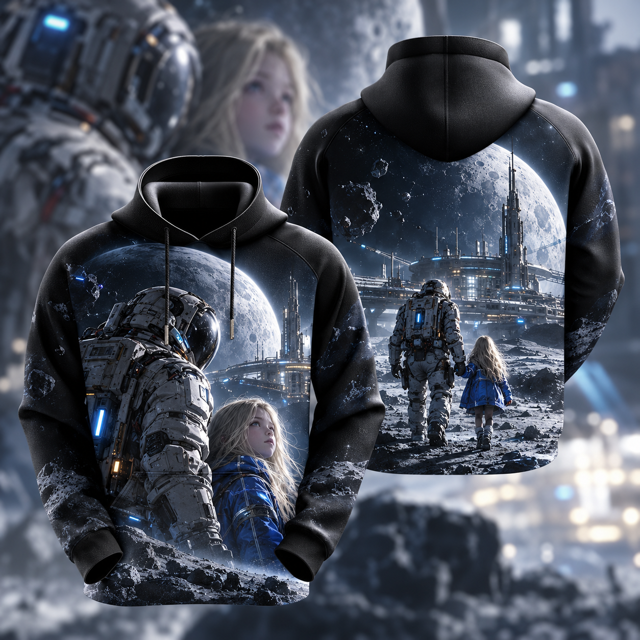 Pragmata 3D Shirt and Hoodie (2)