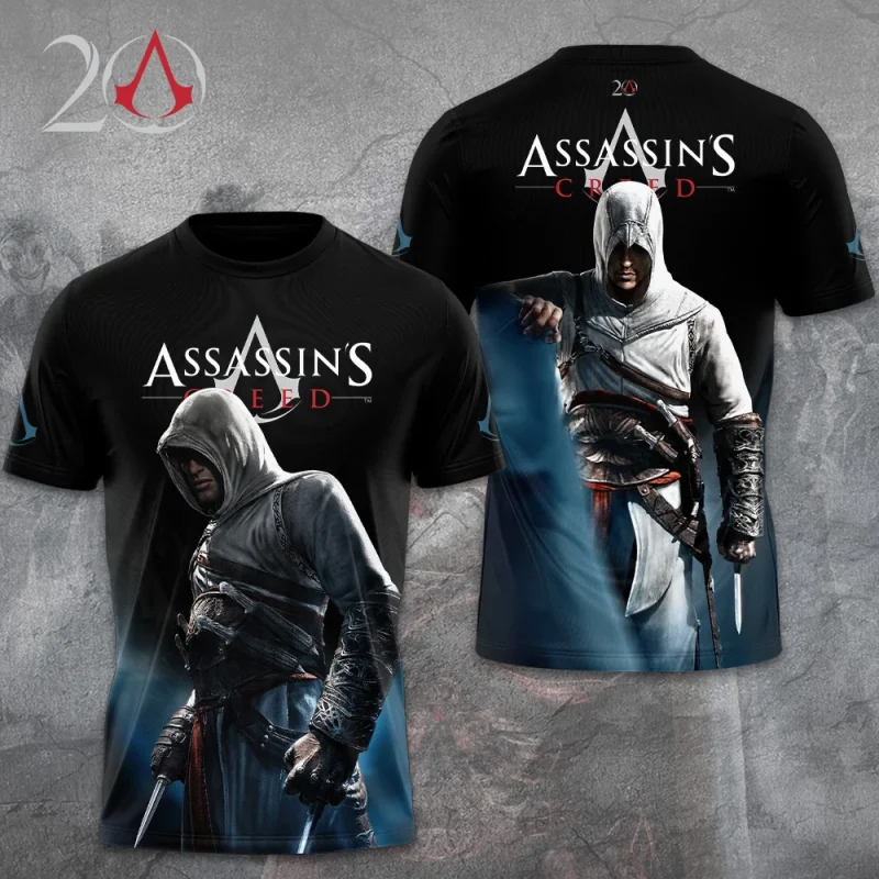 Assassin's Creed 20th Anniversary 3D Apparel – GNE9054