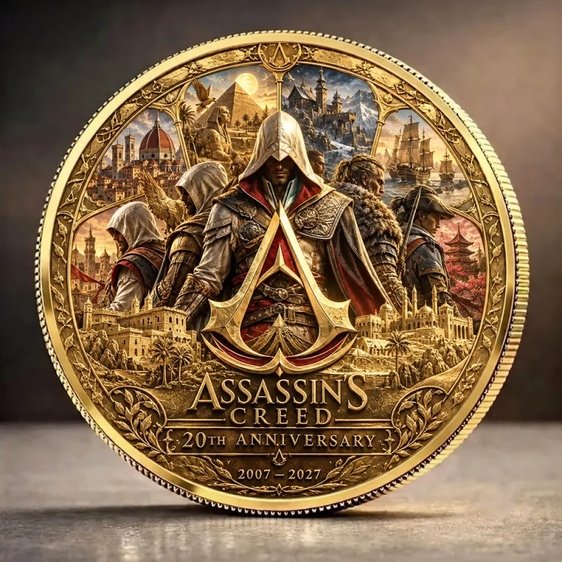 Assassin's Creed 20th Anniversary Commemorative Coin - GNE8986