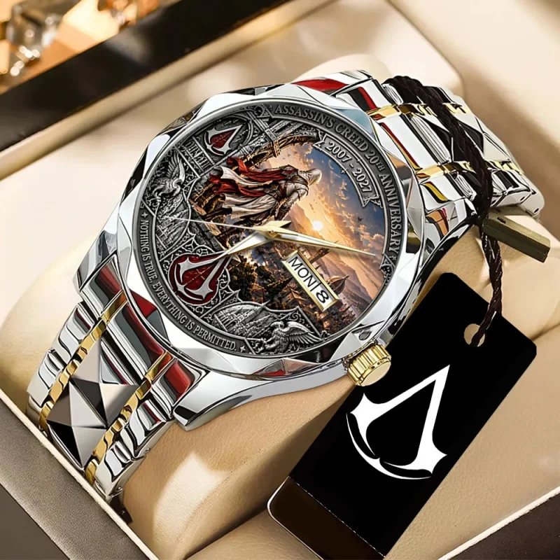 Assassin’s Creed 20th Anniversary 2027 Alloy Luxury Quartz Watch - TANTN26149