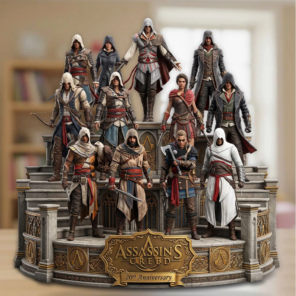Assassin’s Creed 20th Anniversary Custom Shape Acrylic Plaque - TMTHU9953 - Image 2