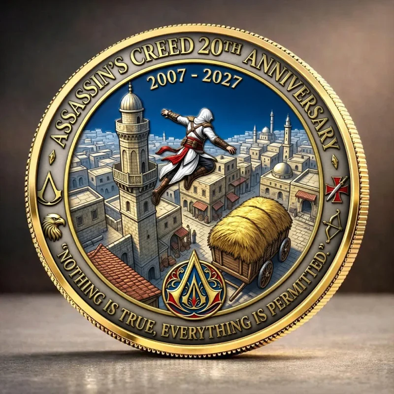 Assassin's Creed 20th Anniversary 2027 Commemorative Coin - TANTN26077