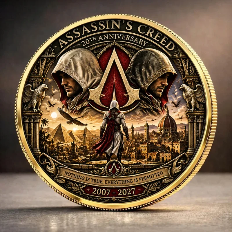 Assassin's Creed 20th Anniversary 2027 Commemorative Coin - TANTN26156
