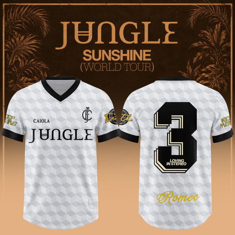 JUNGLE - SUNSHINE World Tour 2026 Exclusive Football/Soccer Jersey V3