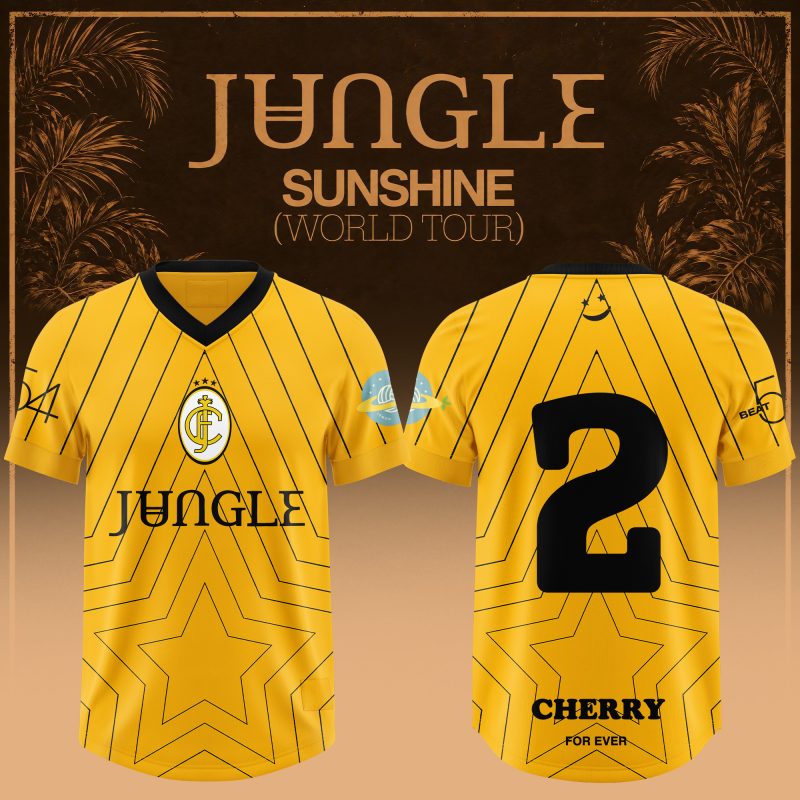JUNGLE - SUNSHINE World Tour 2026 Exclusive Football/Soccer Jersey V2