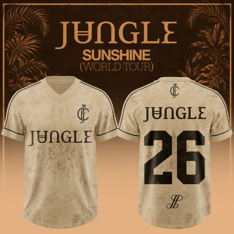 JUNGLE - SUNSHINE World Tour 2026 Exclusive Football/Soccer Jersey V6