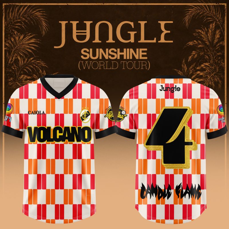 JUNGLE - SUNSHINE World Tour 2026 Exclusive Football/Soccer Jersey V4