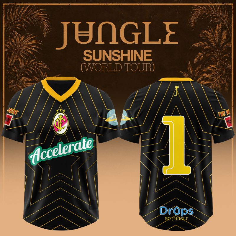 JUNGLE - SUNSHINE World Tour 2026 Exclusive Football/Soccer Jersey V1