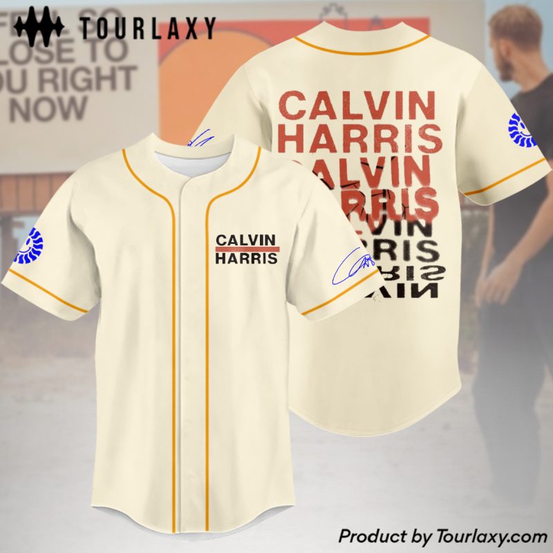 Calvin Harris Tour 2027 - V2 Baseball Jersey