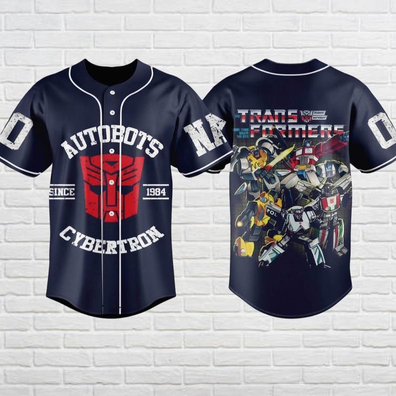 Custom Transformer Jersey Shirt
