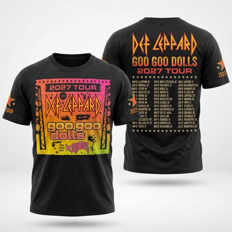 Def Leppard 3D Shirt