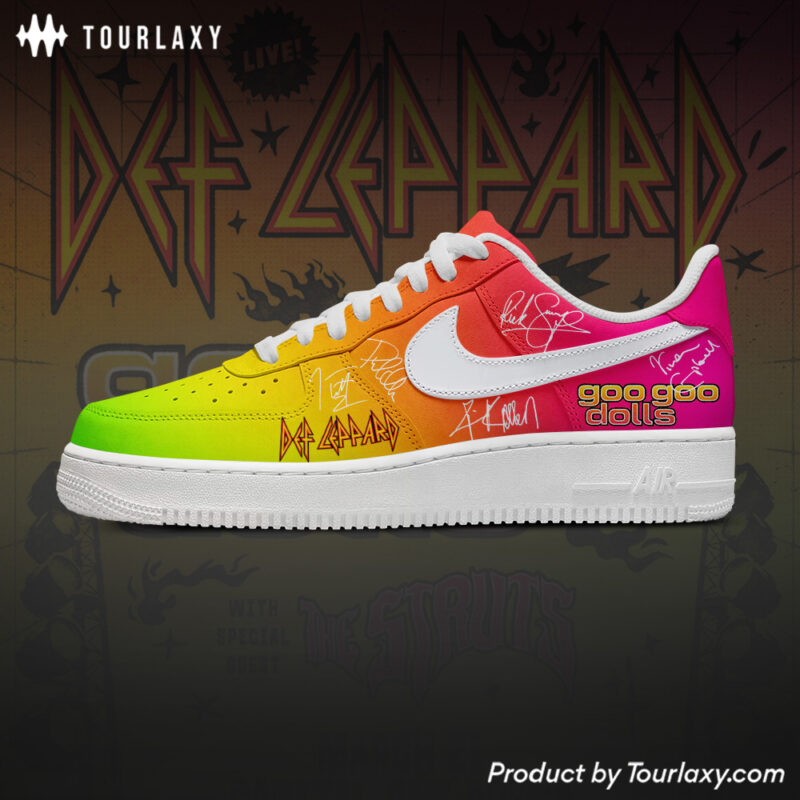 Def Leppard - Tour 2027 V2 AF1 Shoes