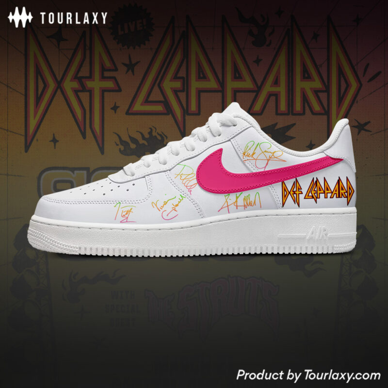 Def Leppard - Tour 2027 V3 AF1 Shoes