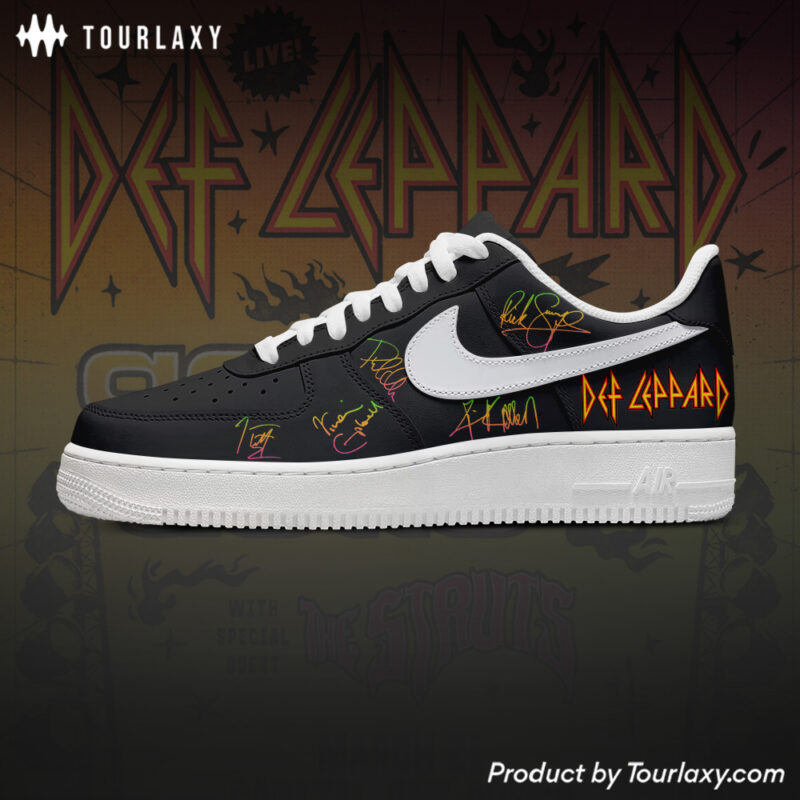 Def Leppard - Tour 2027 V4 AF1 Shoes
