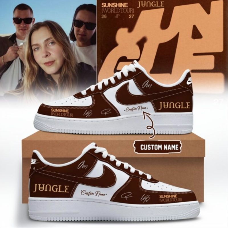 "SUNSHINE" -  JUNGLE Customize AF1 Shoes V4