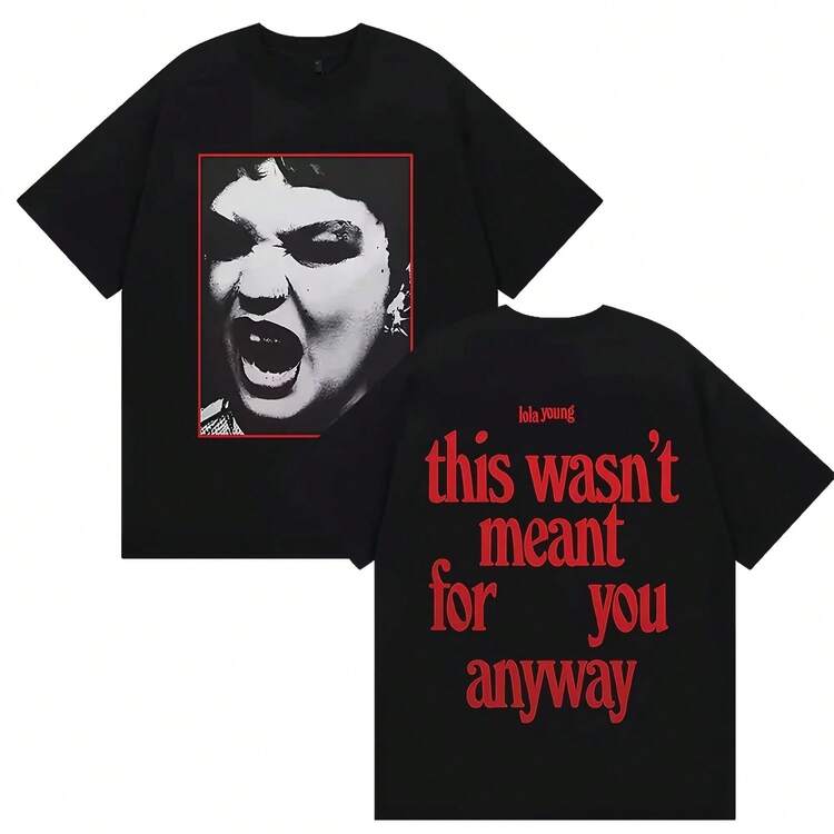 Lola Young - Tour 2026  TShirt Black Red