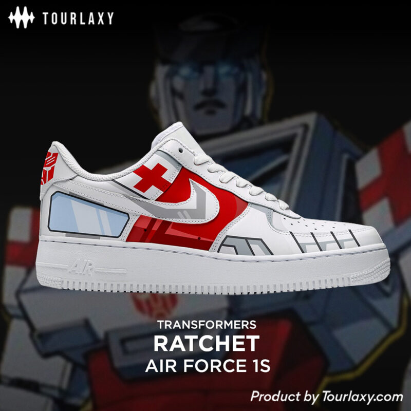 Ratchet-Transformers AF1 Shoes