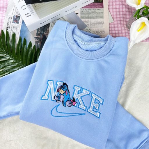 Eeyore Custom Embroidered - Winnie The Pooh Shirt V1