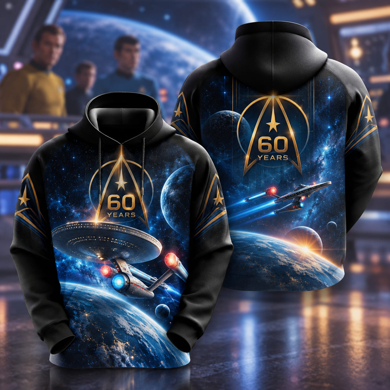 Star Trek 3D Shirt & Hoodie