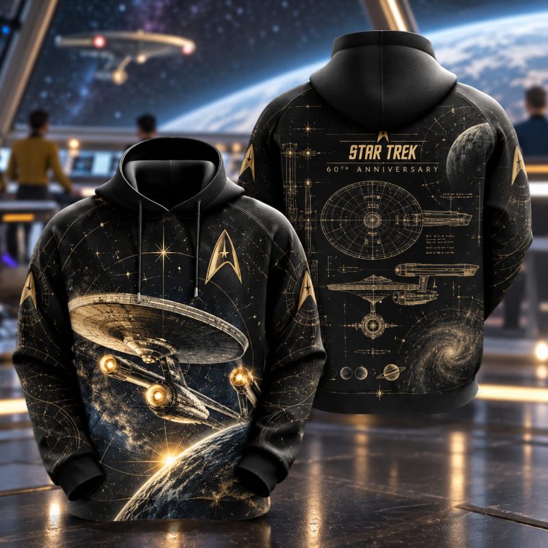 Star Trek 3D Shirt & Hoodie  (2)