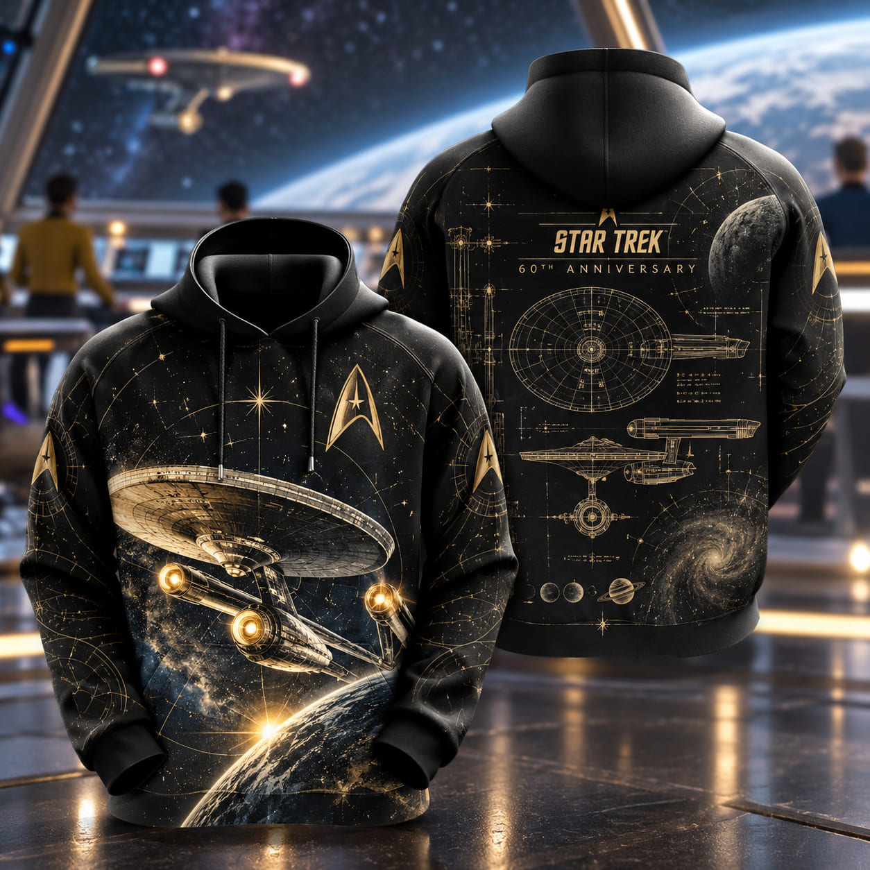 Star Trek 3D Shirt & Hoodie (2)