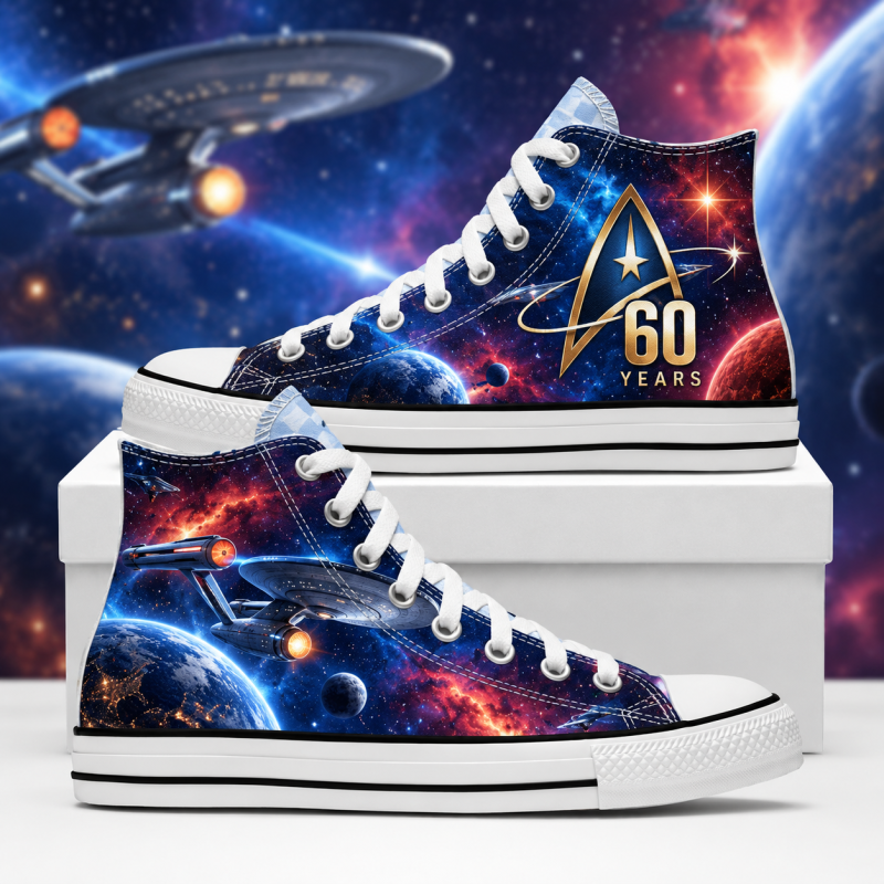 Star Trek High Chuck Shoes - 60 Years Anniversary V3