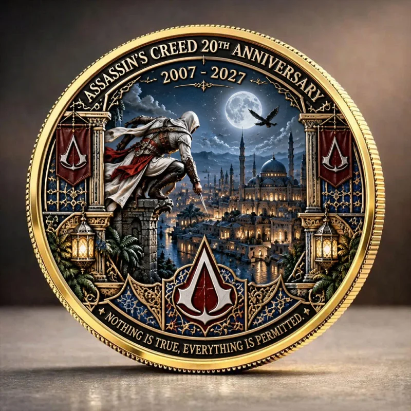 Assassin's Creed 20th Anniversary 2027 Commemorative Coin - TANTN26082