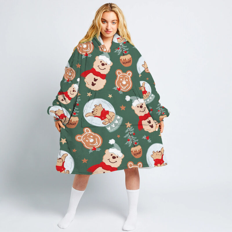 Winnie The Pooh Blanket Hoodie V3