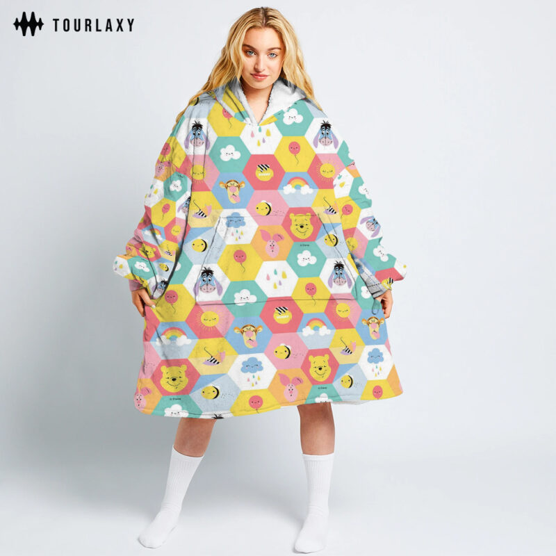 Winnie The Pooh Blanket Hoodie V7