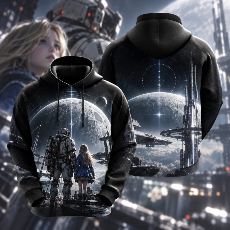 Pragmata 3D Shirt and Hoodie  (4)