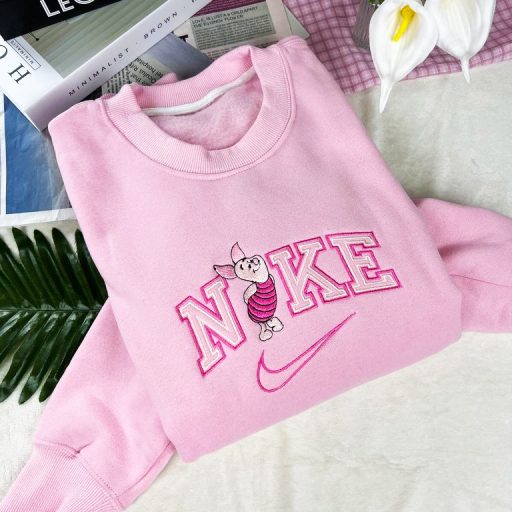 Piglet Custom Embroidered - Winnie The Pooh Shirt V2